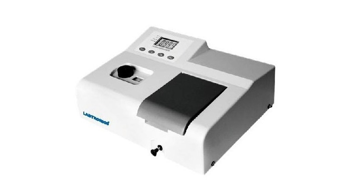 Single Beam Microprocessor UV VIS Spectrophotometer:- Range 195 to 1000 nm with facility for automat...