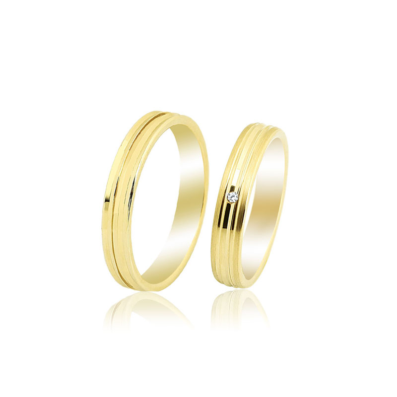 Gold :14K (585) Stone : - Women Size : 5-13 Man Size : 7-13 Weight : 8,00 gr