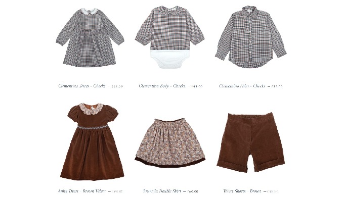 Children's wear, Italian Made Children's wear, Smock dresses, Cashmere children's jumpers, handmade ...