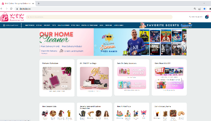 Day To Day Hypermarket Web Portal is designed for your convenience in shopping. This web portal came...