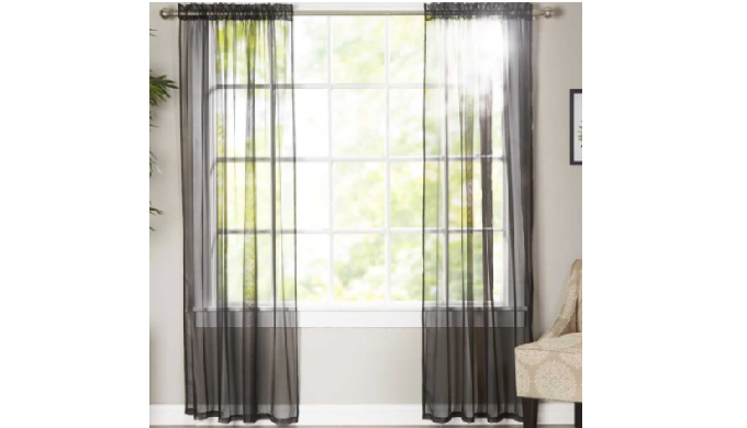 Add a touch of luxuriousness to your home with silk curtains for the bedroom and living room, design...