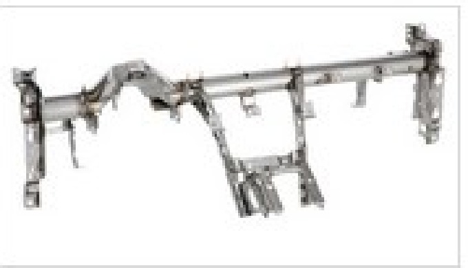 Fabricación de piezas para soportes de salpicadero de vehículos