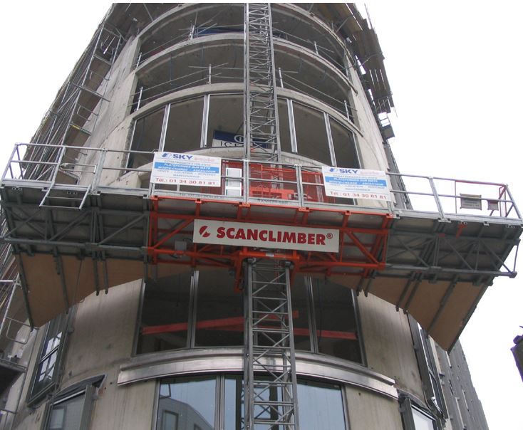 Plateformes élévatrices sur mâts