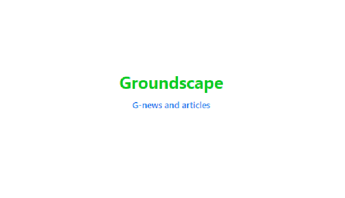 This is the Home page of Groundscape news. where you can find the most popular breaking news and art...
