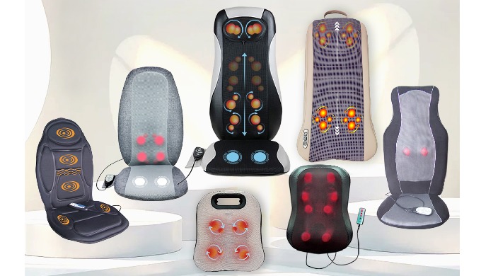 Item name : Professional Shiatsu Massage Cushion with Heating Function • 【2+8 Shiatsu Nodes】2 deep-k...