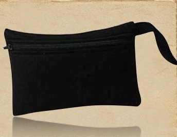 Bags made of 100% regular Recycled Canvas fabric.Cosmetic Bag with front Zipper & Carry Handle.A...