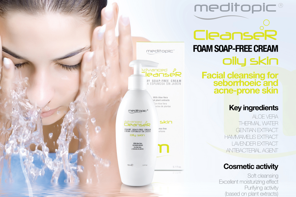 meditopic cleanser oily skin