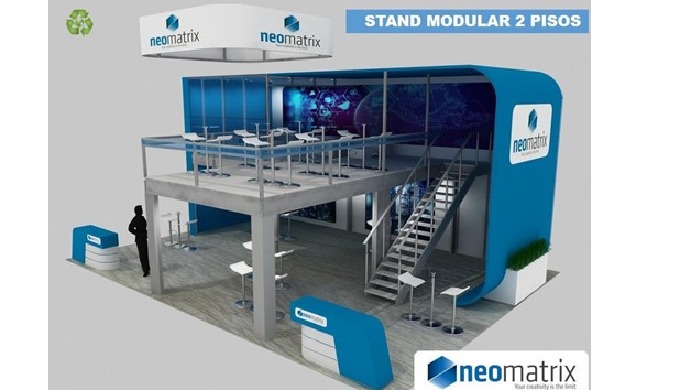 Producto Stand en perfil T medidas 40m2