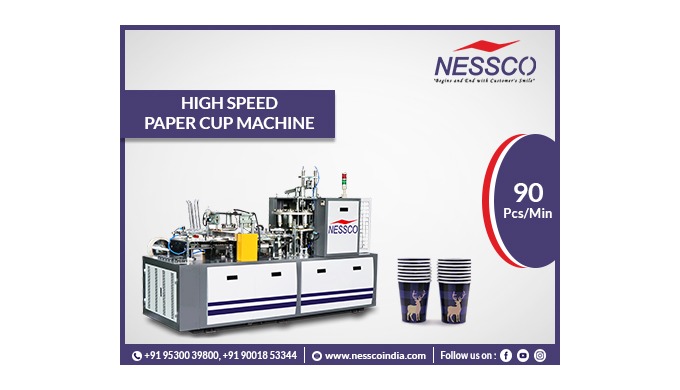 Paper Glass Making Machine for Tea Cup, Coffee Cup, Water Cups, Water Glass, Ice-Cream Cups, Soup Cu...