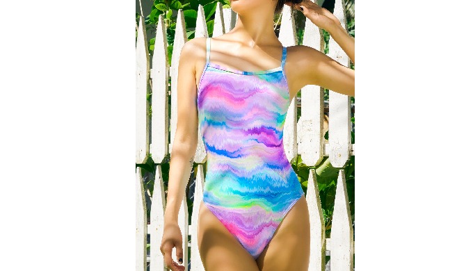 Name: Dream Catcher (WSM-23936) Color: PURPLE | Size: SS/S/M/L/XL Type: Women Flipturn Swimsuit Mate...