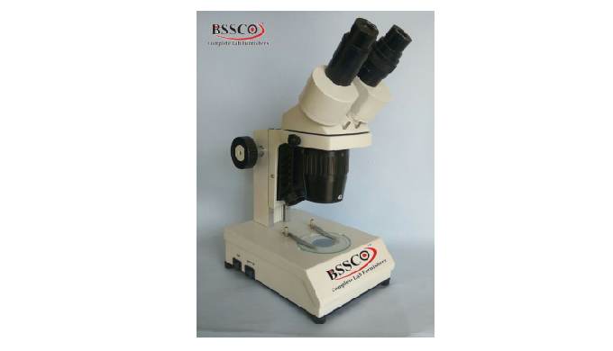 Mobile Repairing Binocular Microscope -(Make BSSCO) 2X,4X Stereo Microscope Turret Type 75mm Working...
