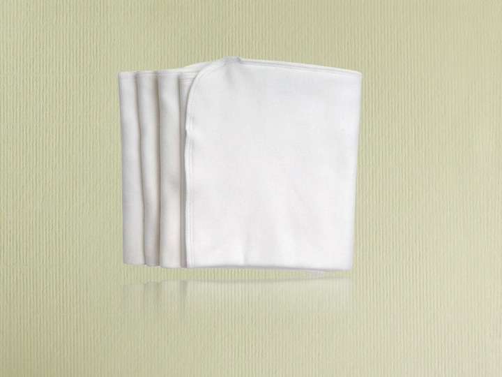 Burp cloth made of 100% GOTS certified organic cotton knitted fabric. Burp cloth can be customized a...