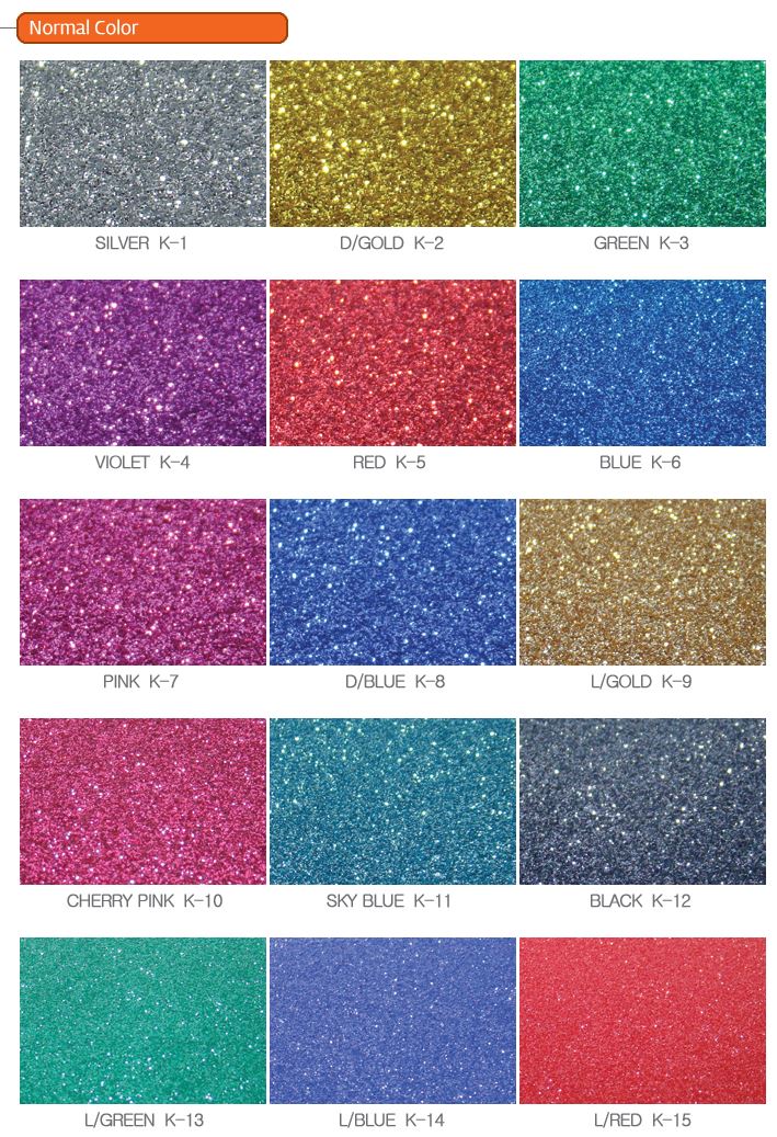 This is made by cutting coated Polyester film in hexagonal shape and eco-friendly product. Due to ve...