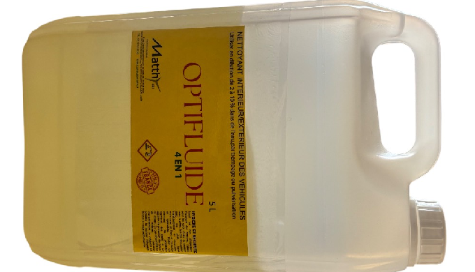 OPTIFLUIDE est un nettoyant polyvalent conçu pour un entretien rapide, efficace et économique de tou...