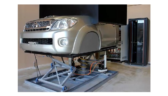 Full Cabin Advanced Car Driving Simulator with 2/3/6 DOF Motion Platform (High Quality / Real Equipment / Refurbished) 