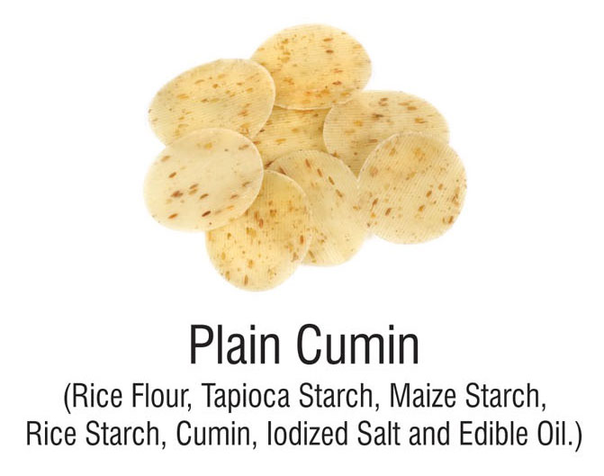 Masala Based Single Layered Papad ( Snacks Pellets)