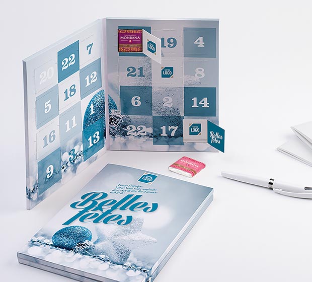 Calendrier de l’avent Mini A5 NEIGE de CREIDEO