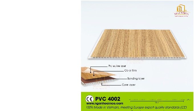 PVC ceiling and wall cladding panels are interior decoration materials made from virgin plastic Poly...