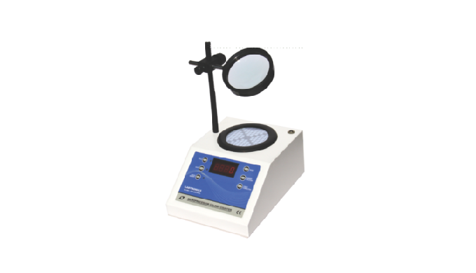 Digital Colony Counter 3 digit LED display range 0-999 with 125 memory, hold and count correction fa...