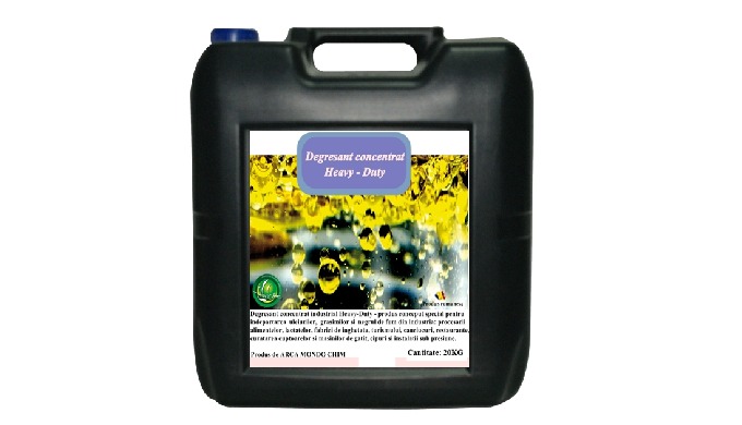 Degresant concentrat industrial Heavy-Duty - Produs conceput special pentru indepartarea uleiurilor,...