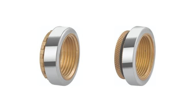 Sherence manufactures brass male and female inserts for CPVC fittings used in hot and cold water plu...