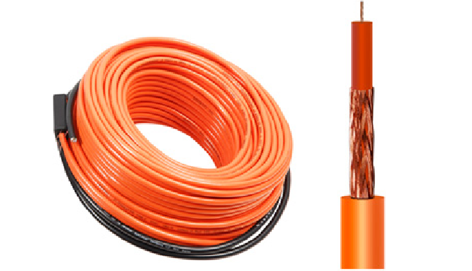 Floor heating cable A system that buries floor heating cable on the floor of the building, using rad...