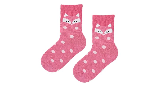 Children's socks fox