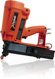 Gasdrivna och pneumatiska klammerpistoler för häftklammer.