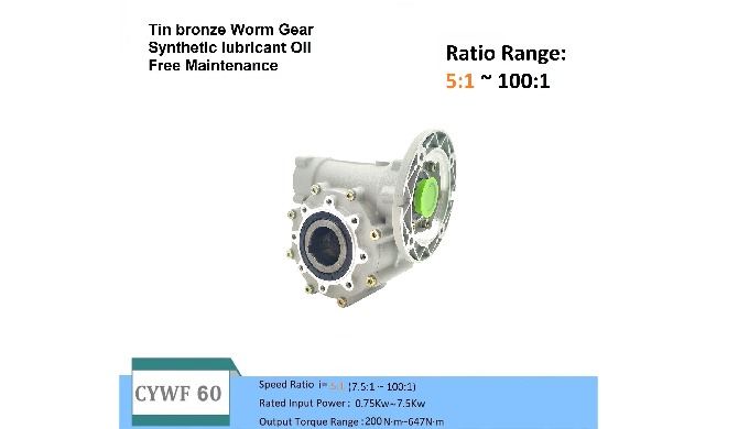 Key features • ABB、SIEMENS and other high-end motors can be installed together with our Worm Drive G...