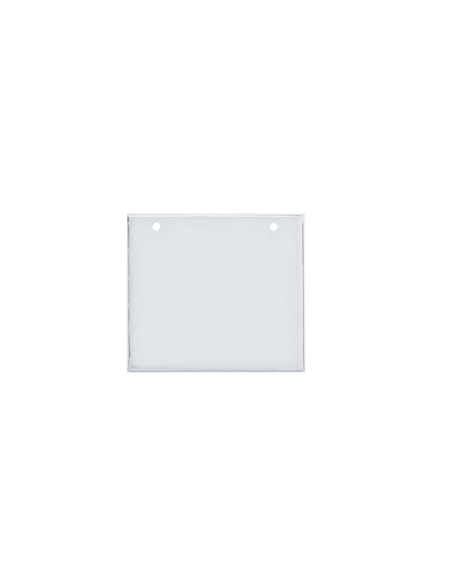 6 x 5-1/8 Side load sleeve with two 1/4 holes on top,