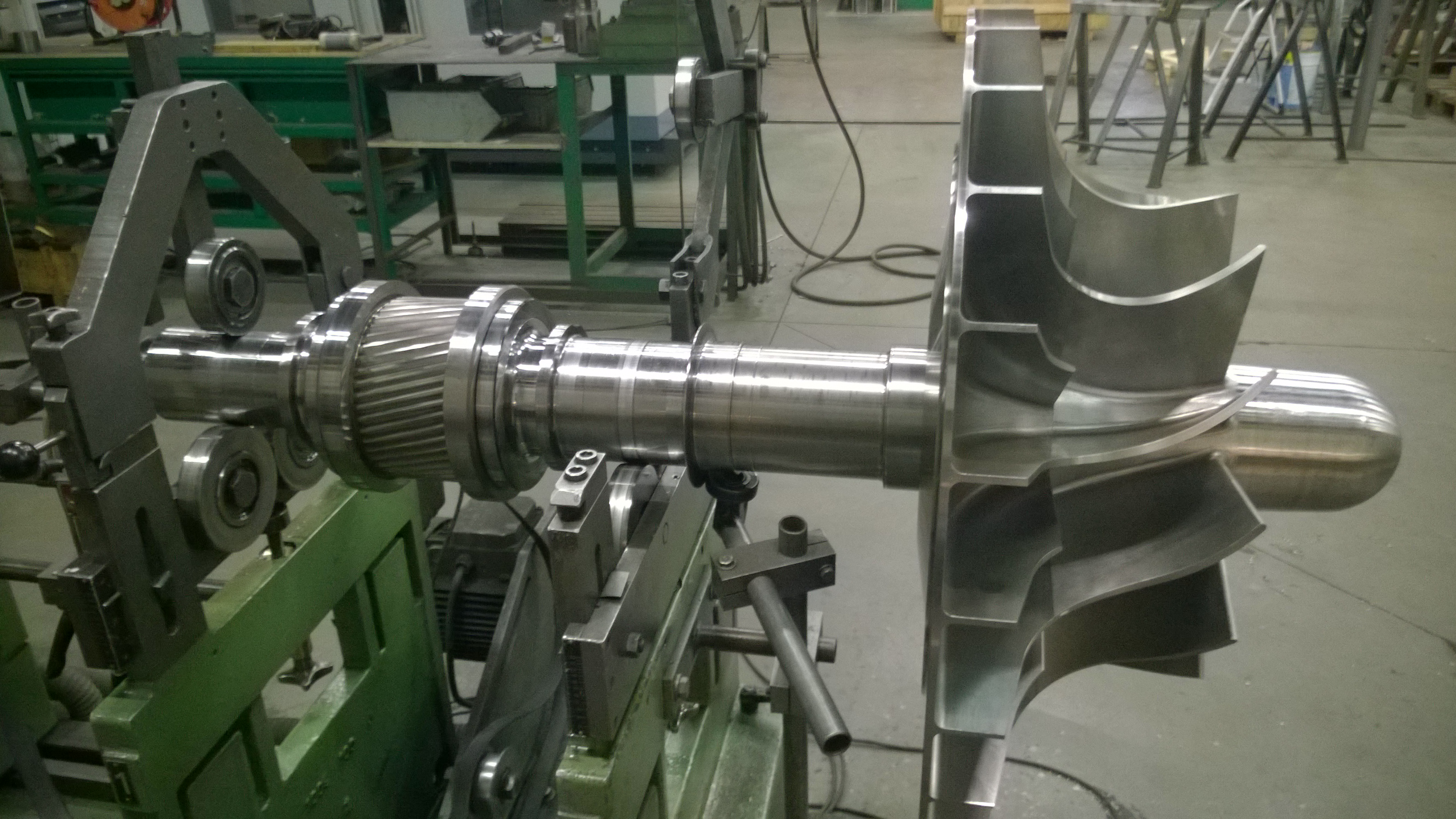 ROTOR DE COMPRESSEUR DE VAPEUR 6000TR/MN