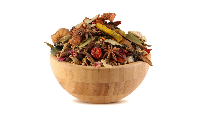 Blend of Spices: Black pepper, cardamom, cinnamon, cloves, black lemon, bay leaf, coriander, cumin. ...