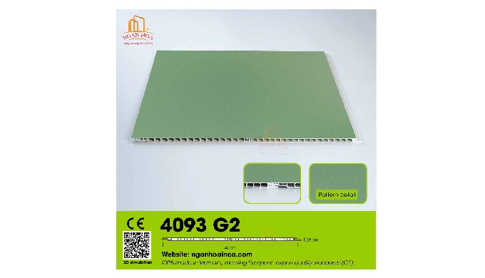 PVC ceiling and wall cladding panels are interior decoration materials made from virgin plastic Poly...