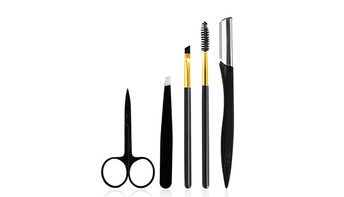 This kit includes all the basic tools for eyebrow grooming. It contains scissors, tweezers, brushes,...
