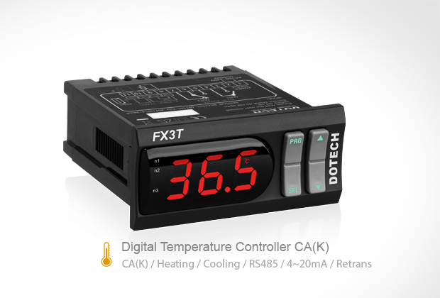 [FX3T] Digital Temp Controller CA(K) (Relay output 3 points)