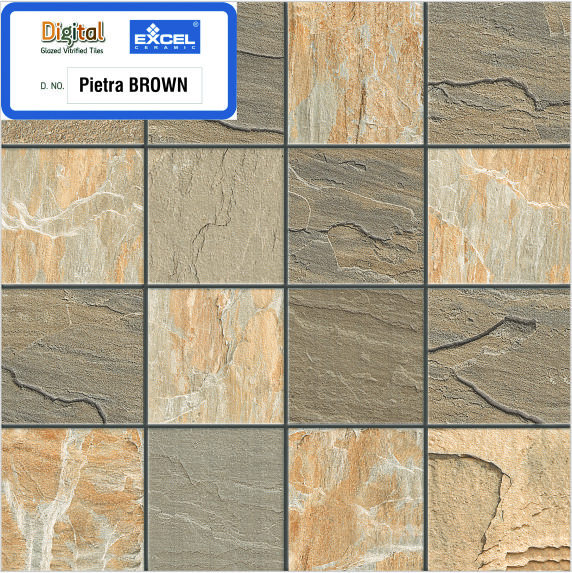 Digital Glazed Vitrified Parking Tiles 300 x 300 MM
