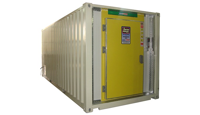 Termodizayn Containerized Flake Ice Machines are compact, high-capacity ice factories that offer por...