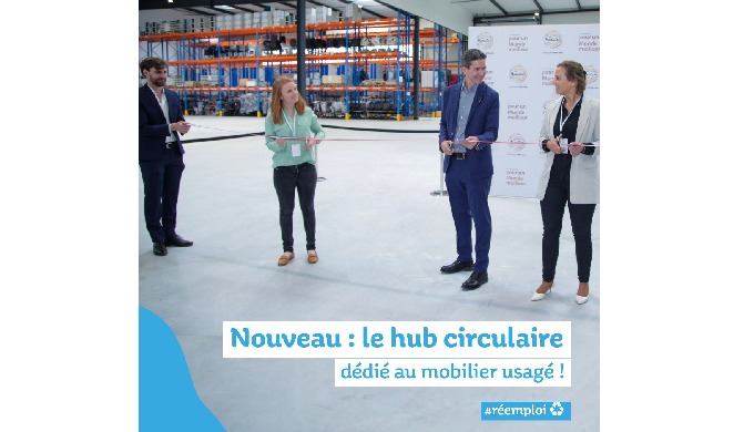 ♻️&#xd83e&#xde91 Notre Hub Circulaire a ouvert ses portes !