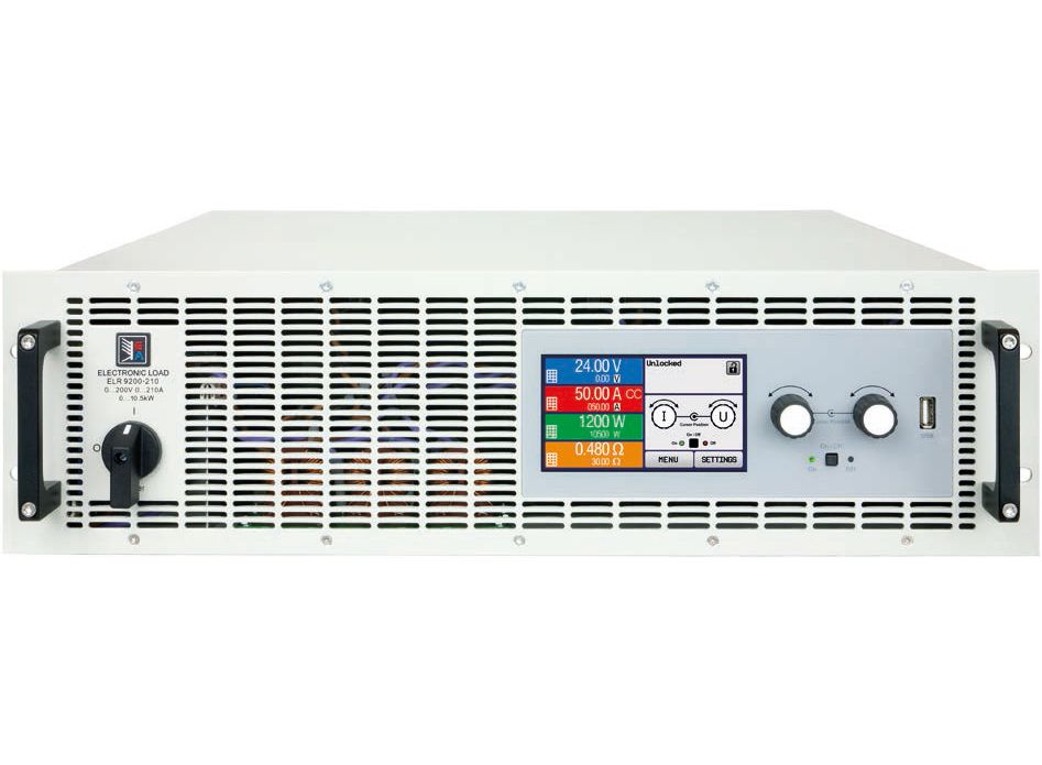 Cargas electrónicas programmables con capacidad de regeneración de la energ...