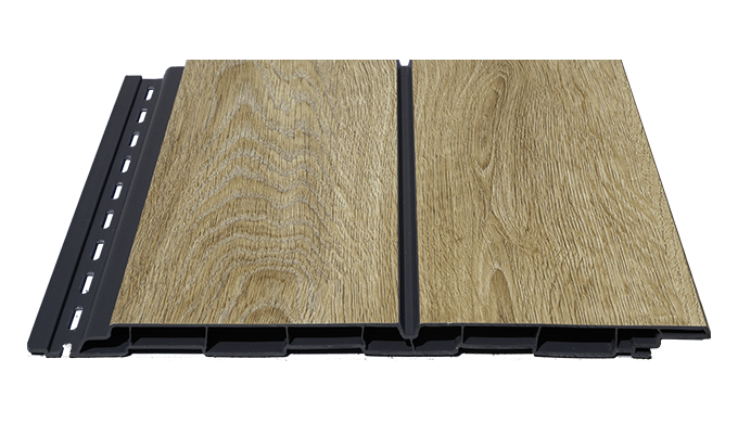 Lame de bardage PVC imitation bois E013