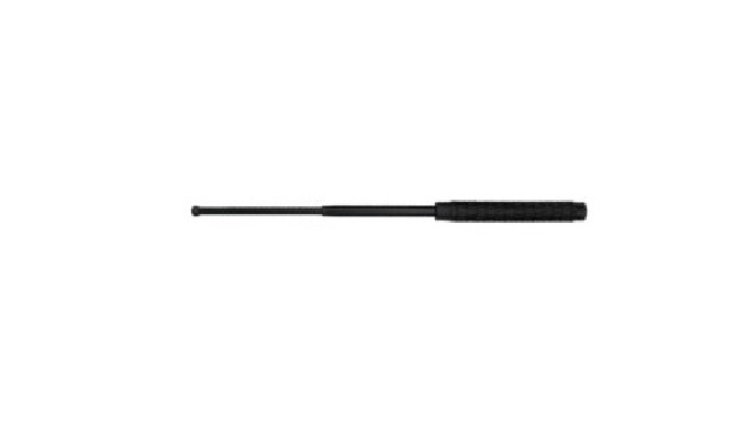 #Product Description Aircraft aluminum telescopic baton with rubber grip ha...