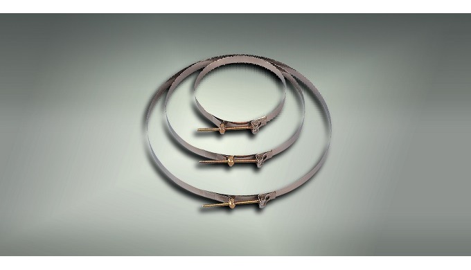 1. Clamp sus band 2. Usage : Hose Connection 1. Materials : Stainles Steel Band 2. Size : ∮ 50mm ~ ∮...