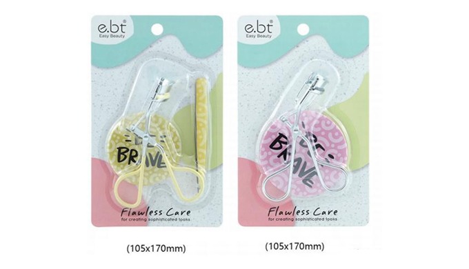 A beauty care line including eyelash curlers, eye makeup tools, and nail buffers. From eyelash styli...