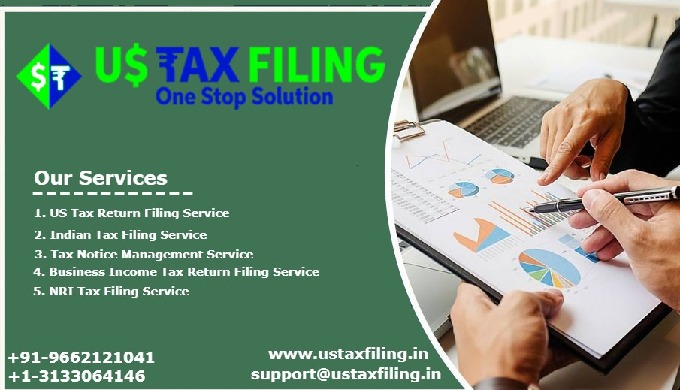 US Tax Filing is one shop solution of US Tax filing, Indian Tax Filing Services, Tax Notice Manageme...