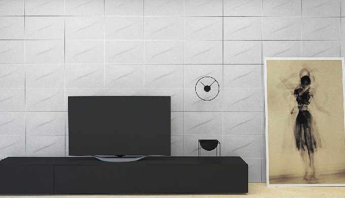 It can create a unique and healthy space by using a three-dimensional pattern in flat simple space. ...