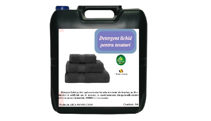 Detergent lichid pentru tesaturi cu o putere mare de curatare, miros placut si persistent pentru spa...