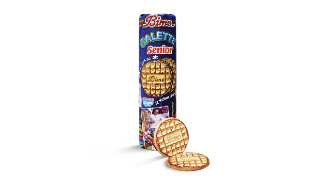 Galette Senior Biscuit doré au lait Dégustez notre indémodable galette Bimo Senior, présente depuis ...