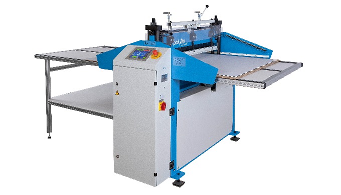 Leistungsfähige, hochpräzise Zackenmuster-Schneidemaschine. Für eine Vielzahl von Materialien geeign...
