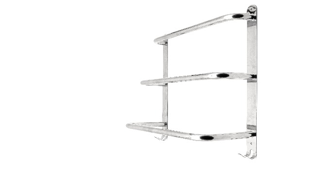 Porte Serviette Murale Sans Perçage en Acier Inoxydable Noir - Notre porte serviette murale sans per...