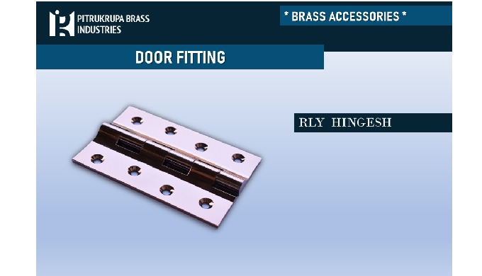 We manufacture best quality Brass Railway Hinges which are highly suitable for various type of furni...